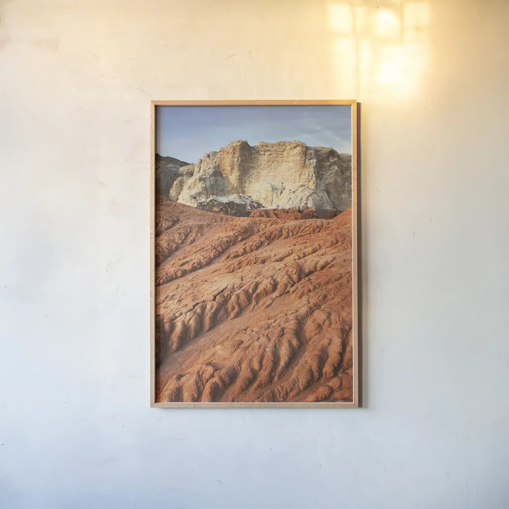 Grand Staircase II by Alan Majchrowicz. shown as a paper print in a natural frame. Available as a archival giclee rolled canvas, fine art paper, or poster print. SKU 53586h.