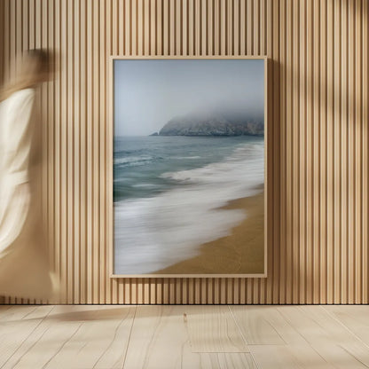 Gray Whale Cove by Alan Majchrowicz. shown as over sized large wall art. Available as an archival giclee rolled canvas, fine art paper, or poster print. SKU 46107h.