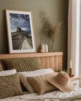 Guadalupe Mountains National Park by Alan Majchrowicz. shown as a paper print in a natural frame. Available as a archival giclee rolled canvas, fine art paper, or poster print. SKU 84040h.
