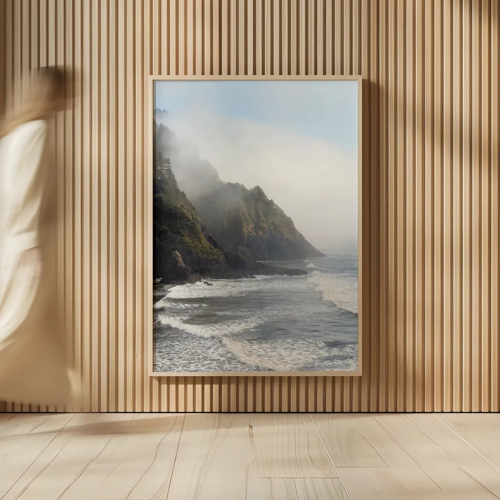 Haceta Head by Alan Majchrowicz. shown as over sized large wall art. Available as an archival giclee rolled canvas, fine art paper, or poster print. SKU 77237h.