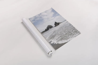 Harris Beach Oregon by Alan Majchrowicz. shown as a rolled paper print. Available as archival giclee rolled canvas, fine art paper, or poster print. SKU 36196h.