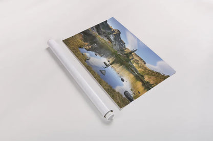 Heather Meadows in Autumn by Alan Majchrowicz. shown as a rolled paper print. Available as archival giclee rolled canvas, fine art paper, or poster print. SKU 62395i.