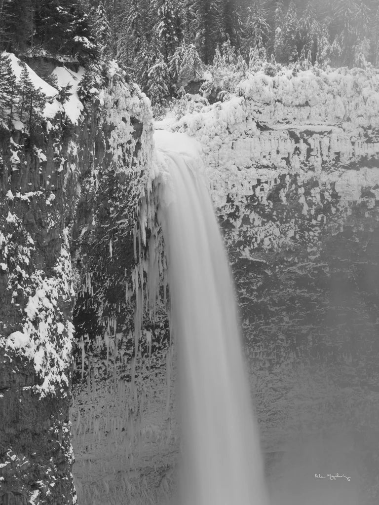 Helmcken Falls in Winter by Alan Majchrowicz