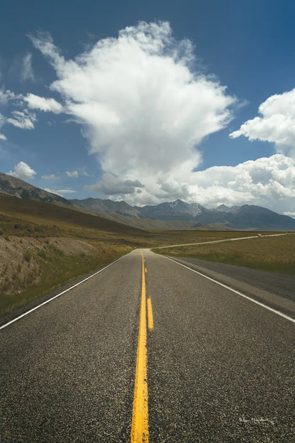 Highway 93 in Idaho by Alan Majchrowicz. SKU 68096h. Archival Giclee Fine art print for wall decor.