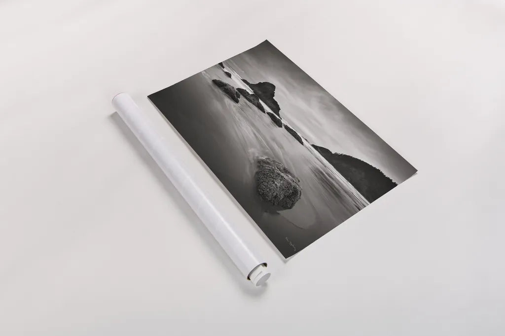 Indian Beach II by Alan Majchrowicz. shown as a rolled paper print. Available as archival giclee rolled canvas, fine art paper, or poster print. SKU 16584i.