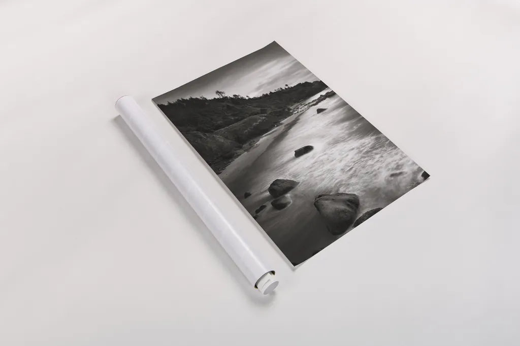 Indian Beach III by Alan Majchrowicz. shown as a rolled paper print. Available as archival giclee rolled canvas, fine art paper, or poster print. SKU 43962h.