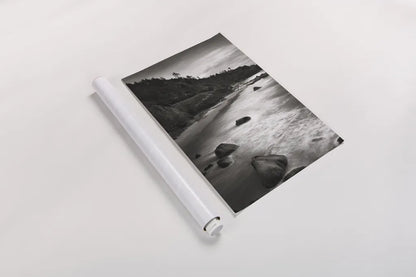 Indian Beach III by Alan Majchrowicz. shown as a rolled paper print. Available as archival giclee rolled canvas, fine art paper, or poster print. SKU 43962h.