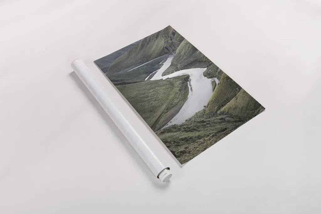 John Day River Oregon II by Alan Majchrowicz. shown as a rolled paper print. Available as archival giclee rolled canvas, fine art paper, or poster print. SKU 63237h.