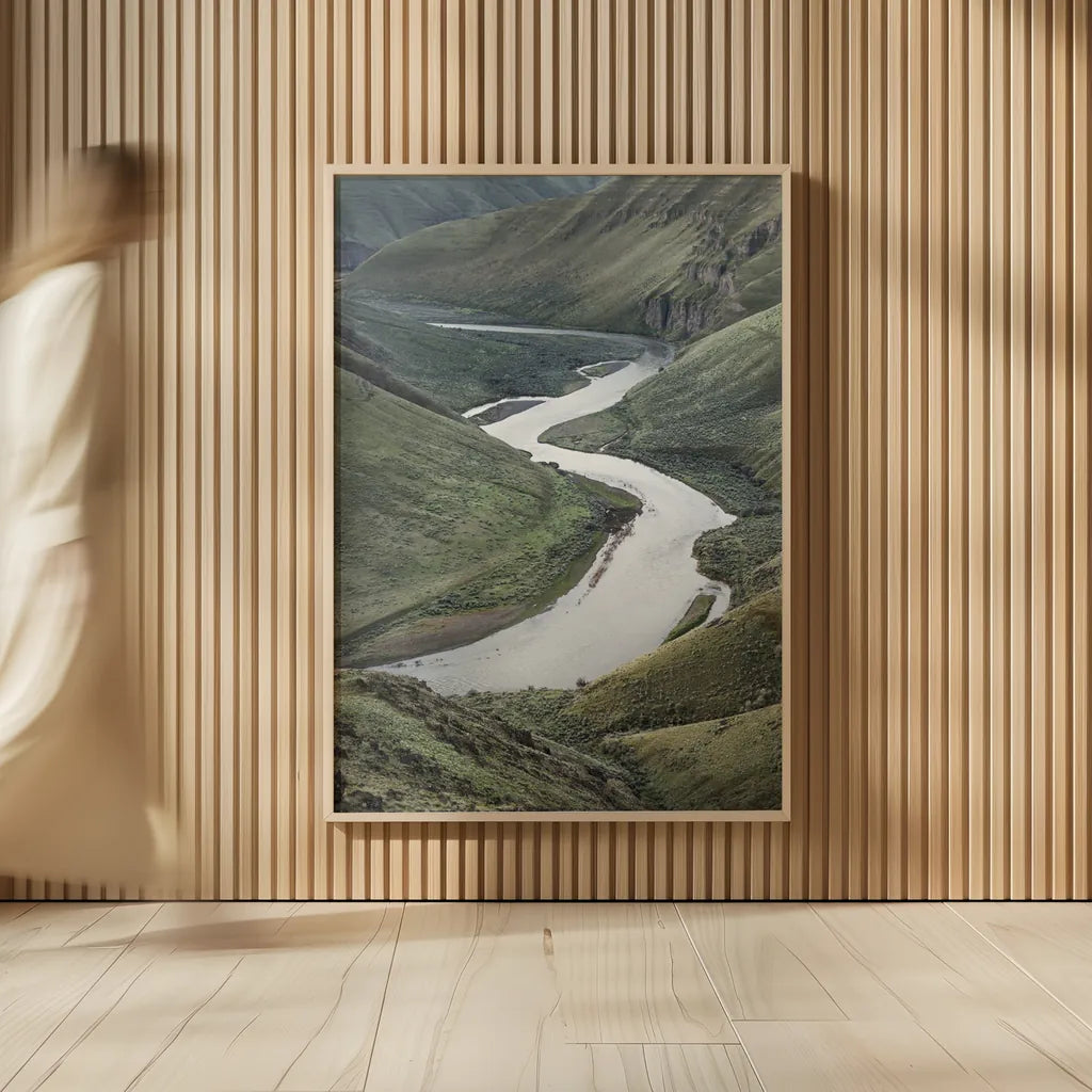 John Day River Oregon II by Alan Majchrowicz. shown as over sized large wall art. Available as an archival giclee rolled canvas, fine art paper, or poster print. SKU 63237h.