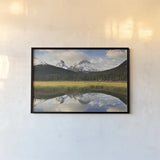 Kananaskis County by Alan Majchrowicz. shown as a paper print in a black flame. Available as a archival giclee rolled canvas, fine art paper, or poster print. SKU 28089i.