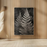 Lady Fern I by Alan Majchrowicz. shown as over sized large wall art. Available as an archival giclee rolled canvas, fine art paper, or poster print. SKU 46085h.