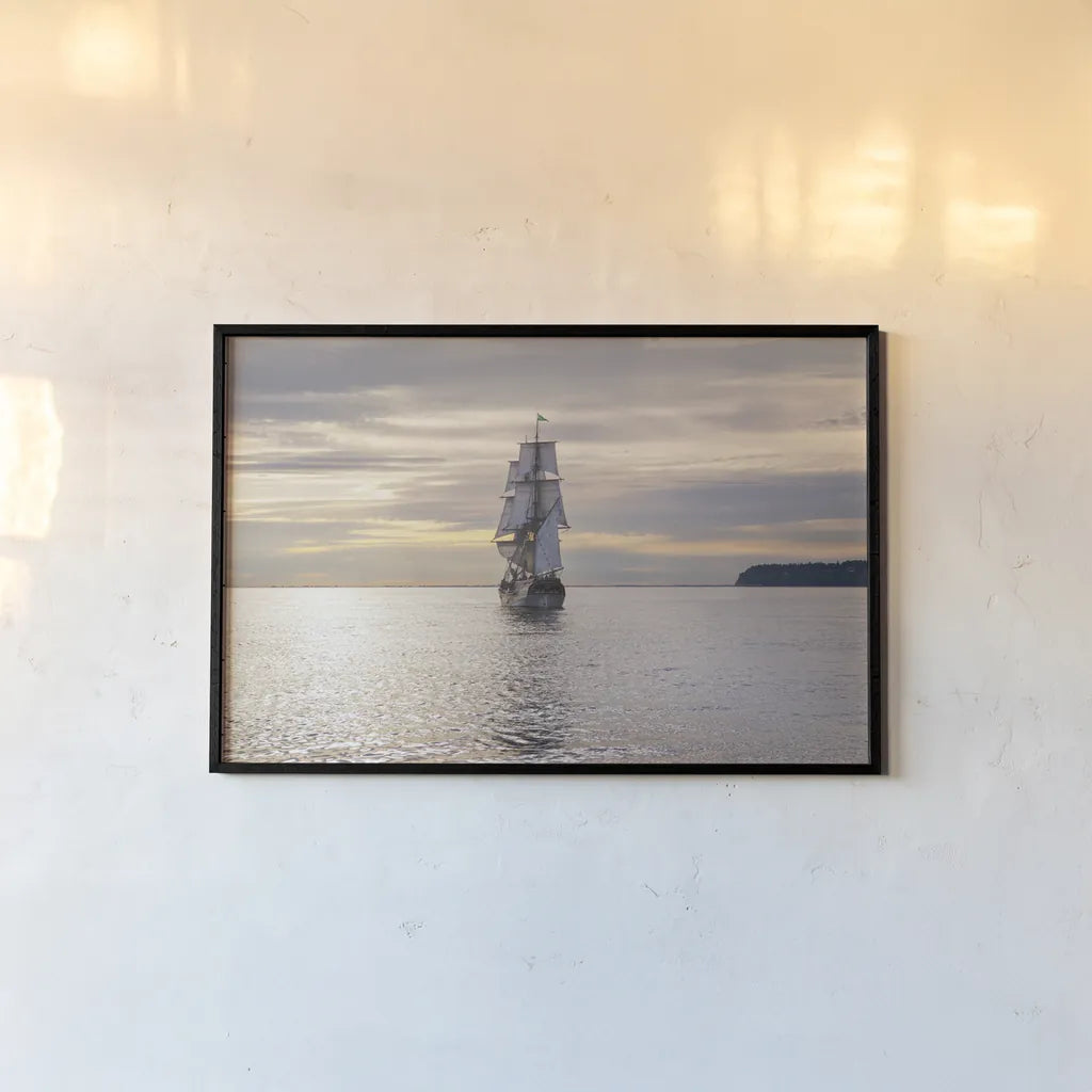 Lady Washington III by Alan Majchrowicz. shown as a paper print in a black flame. Available as a archival giclee rolled canvas, fine art paper, or poster print. SKU 46111i.