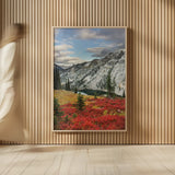 Lake Ann North Cascades  by Alan Majchrowicz. shown as over sized large wall art. Available as an archival giclee rolled canvas, fine art paper, or poster print. SKU 62393h.