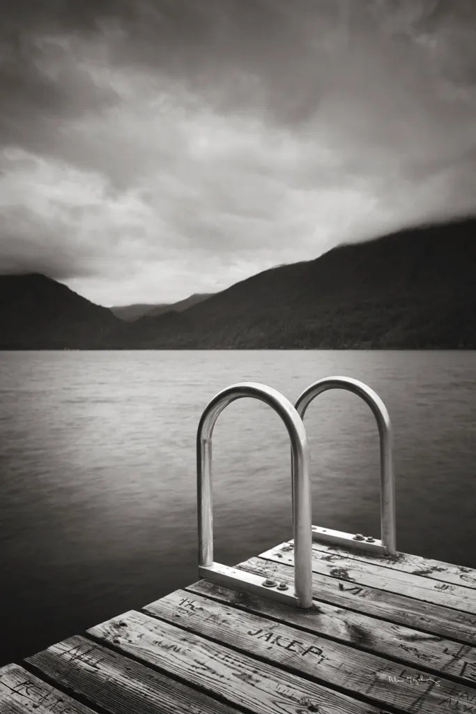 Lake Crescent II by Alan Majchrowicz. SKU 60140h. Archival Giclee Fine art print for wall decor.