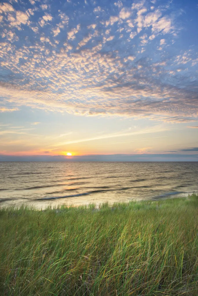 Lake Michigan Sunset I by Alan Majchrowicz. SKU 50381h. Archival Giclee Fine art print for wall decor.