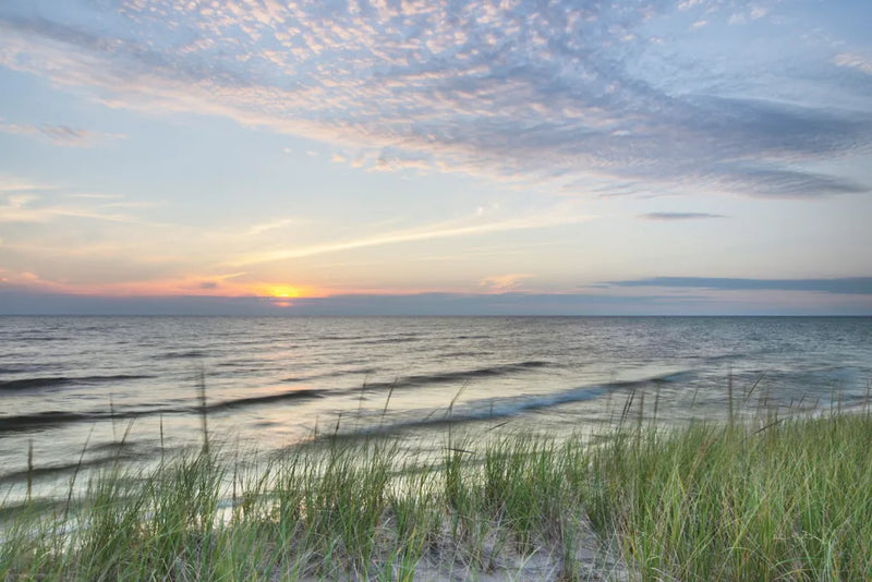 Lake Michigan Sunset III by Alan Majchrowicz. SKU 50383i. Archival Giclee Fine art print for wall decor.