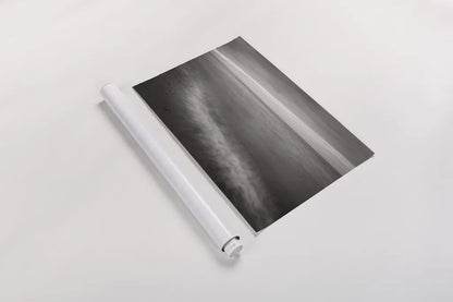 Lake Superior Beach I BW by Alan Majchrowicz. shown as a rolled paper print. Available as archival giclee rolled canvas, fine art paper, or poster print. SKU 50399i.