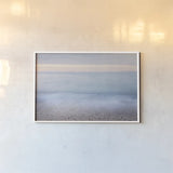 Lake Superior Beach II by Alan Majchrowicz. shown as a paper print in a white frame. Available as a archival giclee rolled canvas, fine art paper, or poster print. SKU 50396i.
