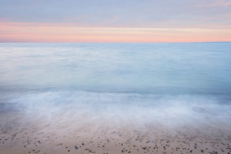 Lake Superior Beach II Sunset by Alan Majchrowicz. SKU 81458i. Archival Giclee Fine art print for wall decor.