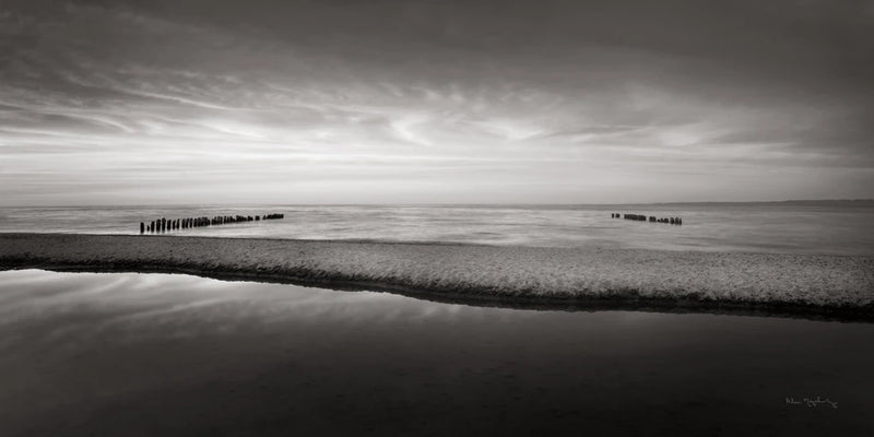 Lake Superior Beach IV BW by Alan Majchrowicz