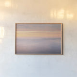 Lake Superior Clouds I by Alan Majchrowicz. shown as a paper print in a natural frame. Available as a archival giclee rolled canvas, fine art paper, or poster print. SKU 50384i.