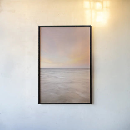 Lake Superior Clouds III by Alan Majchrowicz. shown as a paper print in a black flame. Available as a archival giclee rolled canvas, fine art paper, or poster print. SKU 50386h.