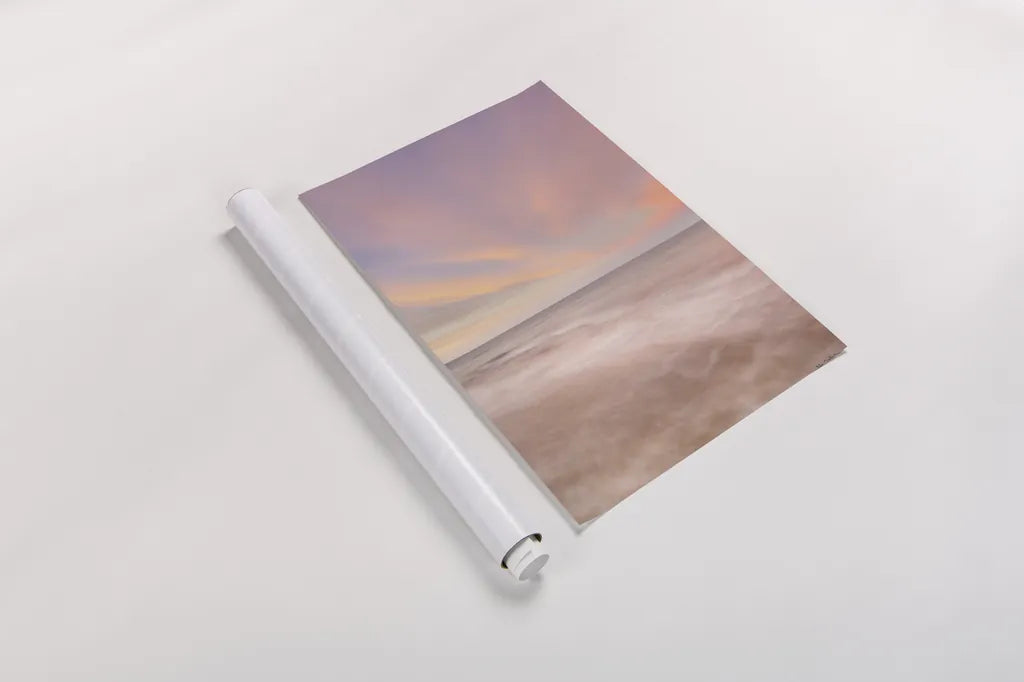 Lake Superior Clouds IV by Alan Majchrowicz. shown as a rolled paper print. Available as archival giclee rolled canvas, fine art paper, or poster print. SKU 50387h.