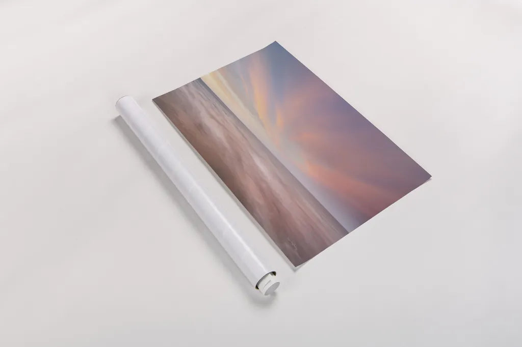 Lake Superior Clouds V by Alan Majchrowicz. shown as a rolled paper print. Available as archival giclee rolled canvas, fine art paper, or poster print. SKU 50388i.