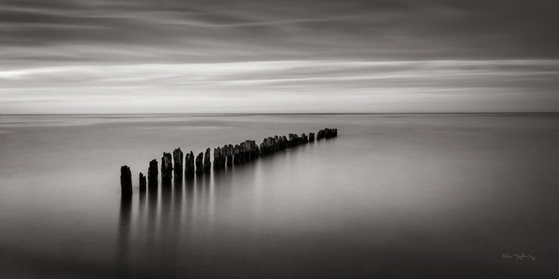 Lake Superior Old Pier III by Alan Majchrowicz
