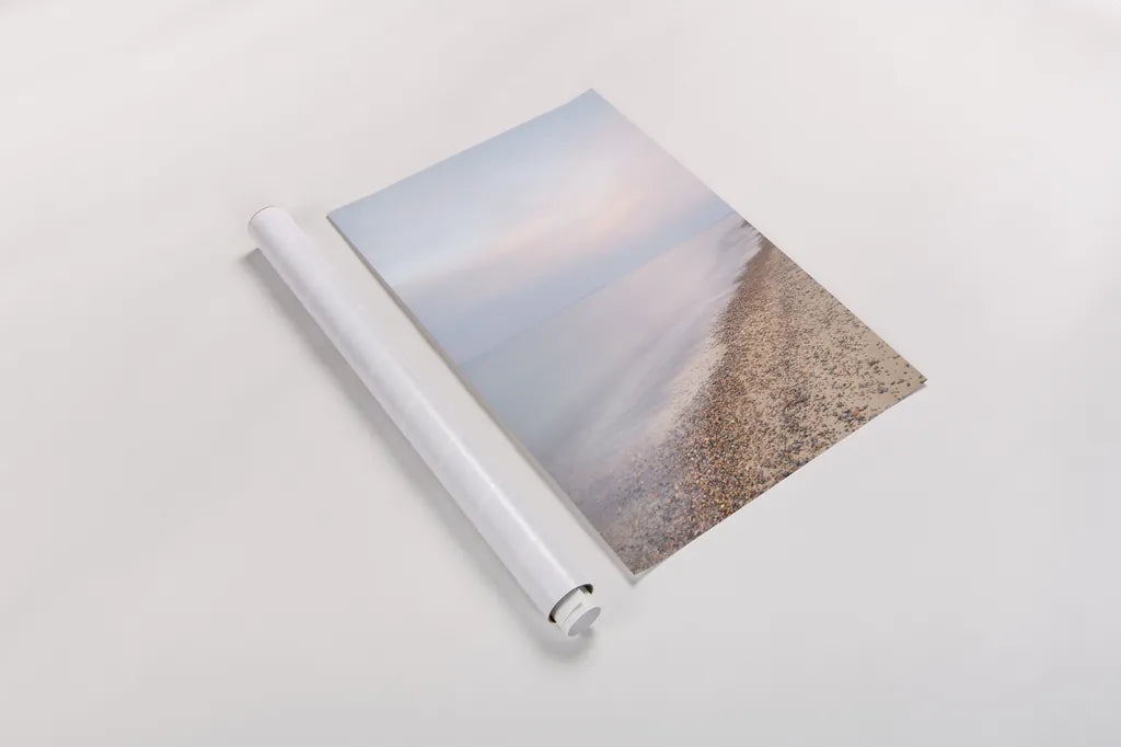 Lake Superior Shoreline II by Alan Majchrowicz. shown as a rolled paper print. Available as archival giclee rolled canvas, fine art paper, or poster print. SKU 51683h.