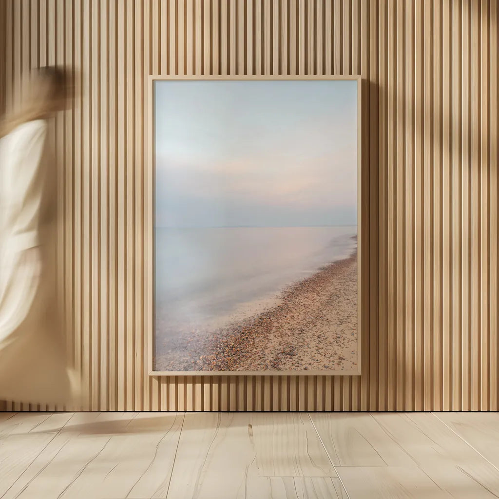 Lake Superior Shoreline II by Alan Majchrowicz. shown as over sized large wall art. Available as an archival giclee rolled canvas, fine art paper, or poster print. SKU 51683h.
