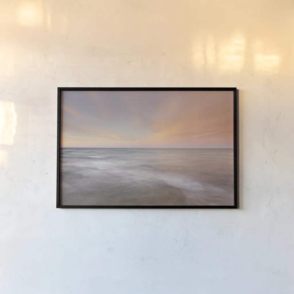Lake Superior Sky III by Alan Majchrowicz. shown as a paper print in a black flame. Available as a archival giclee rolled canvas, fine art paper, or poster print. SKU 62889i.