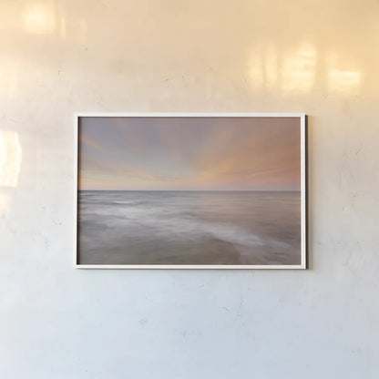 Lake Superior Sky III by Alan Majchrowicz. shown as a paper print in a white frame. Available as a archival giclee rolled canvas, fine art paper, or poster print. SKU 62889i.