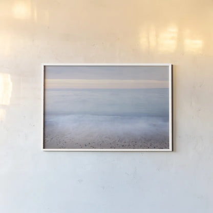 Lake Superior Sky IV by Alan Majchrowicz. shown as a paper print in a white frame. Available as a archival giclee rolled canvas, fine art paper, or poster print. SKU 62890i.