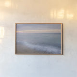 Lake Superior Sky V by Alan Majchrowicz. shown as a paper print in a natural frame. Available as a archival giclee rolled canvas, fine art paper, or poster print. SKU 62891i.