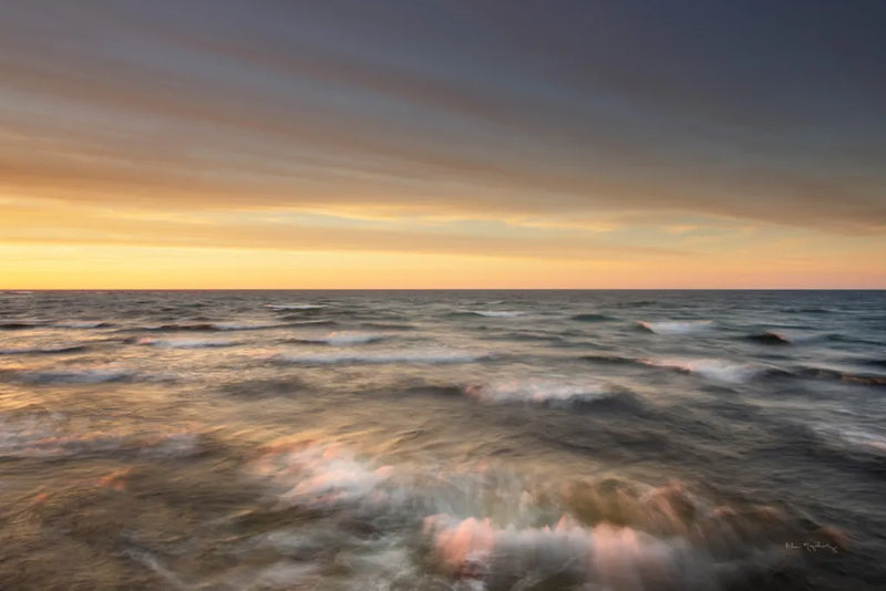 Lake Superior Waves by Alan Majchrowicz. SKU 50408i. Archival Giclee Fine art print for wall decor.
