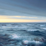 Lake Superior Waves Navy Crop by Alan Majchrowicz. SKU 69191a. Archival Giclee Fine art print for wall decor.