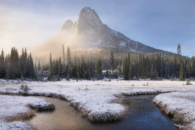 Liberty Bell Mountain I by Alan Majchrowicz. SKU 50389i. Archival Giclee Fine art print for wall decor.