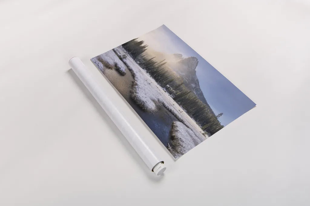 Liberty Bell Mountain I by Alan Majchrowicz. shown as a rolled paper print. Available as archival giclee rolled canvas, fine art paper, or poster print. SKU 50389i.