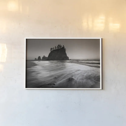 Little James Island by Alan Majchrowicz. shown as a paper print in a white frame. Available as a archival giclee rolled canvas, fine art paper, or poster print. SKU 64546i.