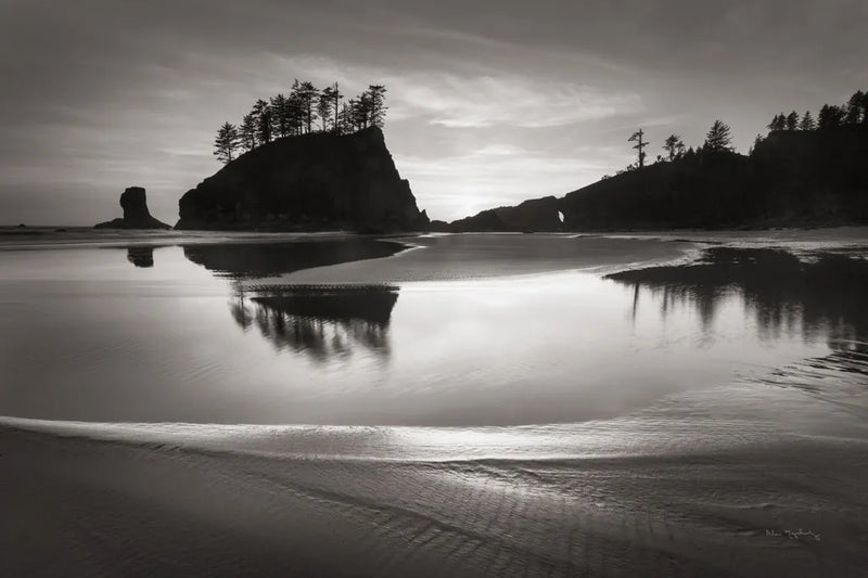 Little James Island Reflection by Alan Majchrowicz. SKU 64545i. Archival Giclee Fine art print for wall decor.