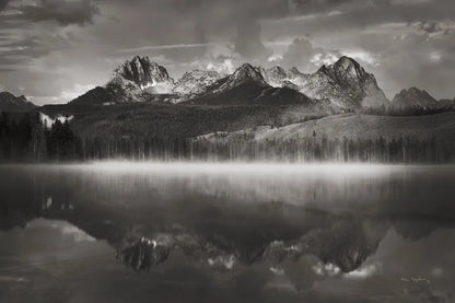 Little Redfish Lake Mist II by Alan Majchrowicz. SKU 64552i. Archival Giclee Fine art print for wall decor.