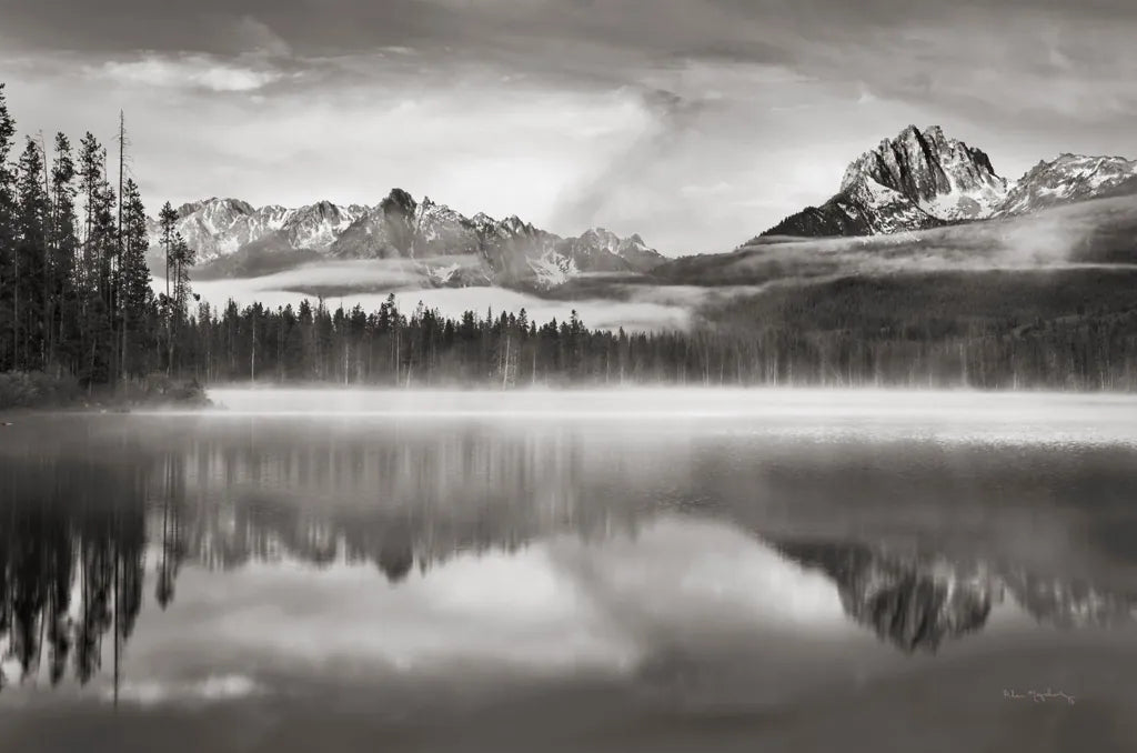 Little Redfish Lake Morning I by Alan Majchrowicz. SKU 64556i. Archival Giclee Fine art print for wall decor.