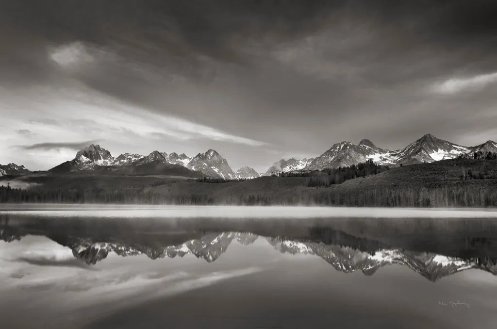 Little Redfish Lake Morning II by Alan Majchrowicz. SKU 64557i. Archival Giclee Fine art print for wall decor.