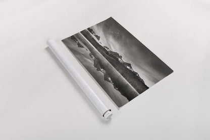 Little Redfish Lake at Sunrise by Alan Majchrowicz. shown as a rolled paper print. Available as archival giclee rolled canvas, fine art paper, or poster print. SKU 64550i.