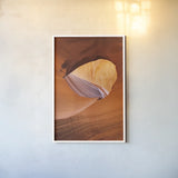 Lower Antelope Canyon III by Alan Majchrowicz. shown as a paper print in a white frame. Available as a archival giclee rolled canvas, fine art paper, or poster print. SKU 53272h.
