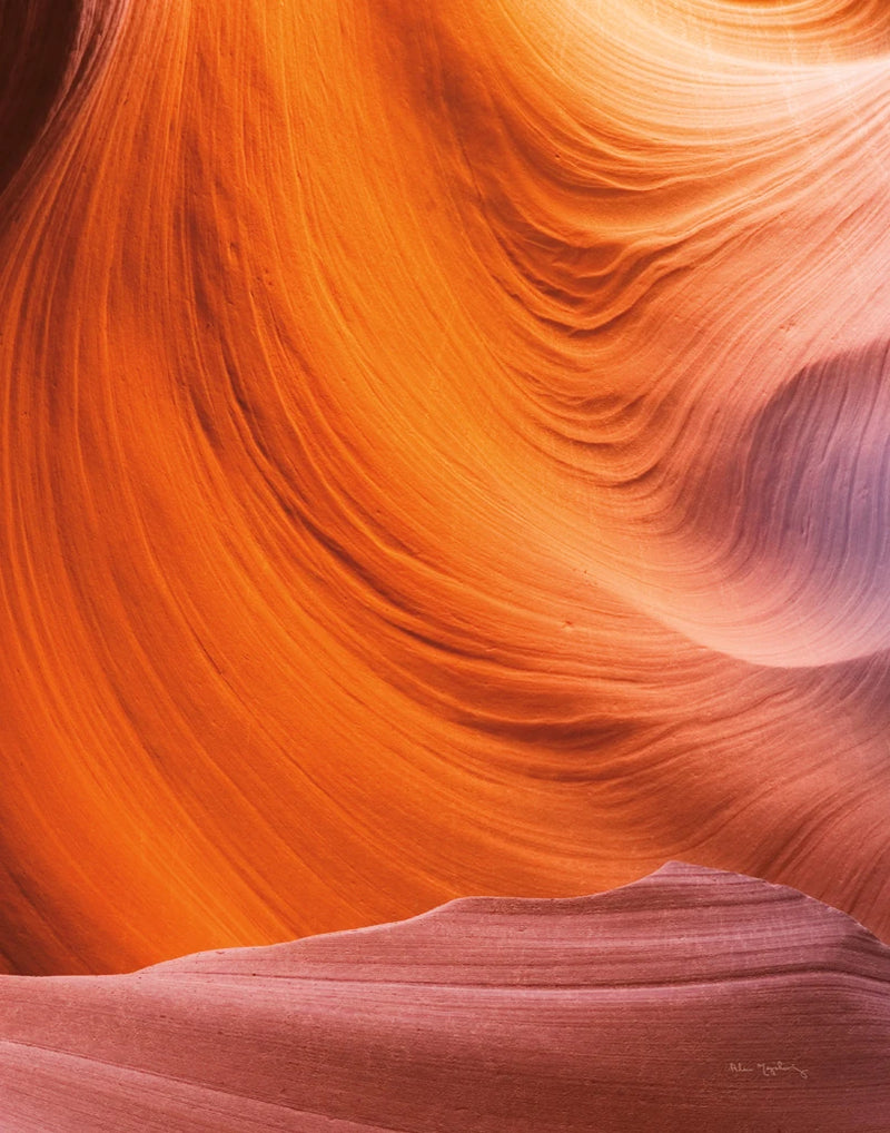 Lower Antelope Canyon VII Crop by Alan Majchrowicz
