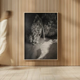 Mcway Falls by Alan Majchrowicz. shown as over sized large wall art. Available as an archival giclee rolled canvas, fine art paper, or poster print. SKU 44171h.
