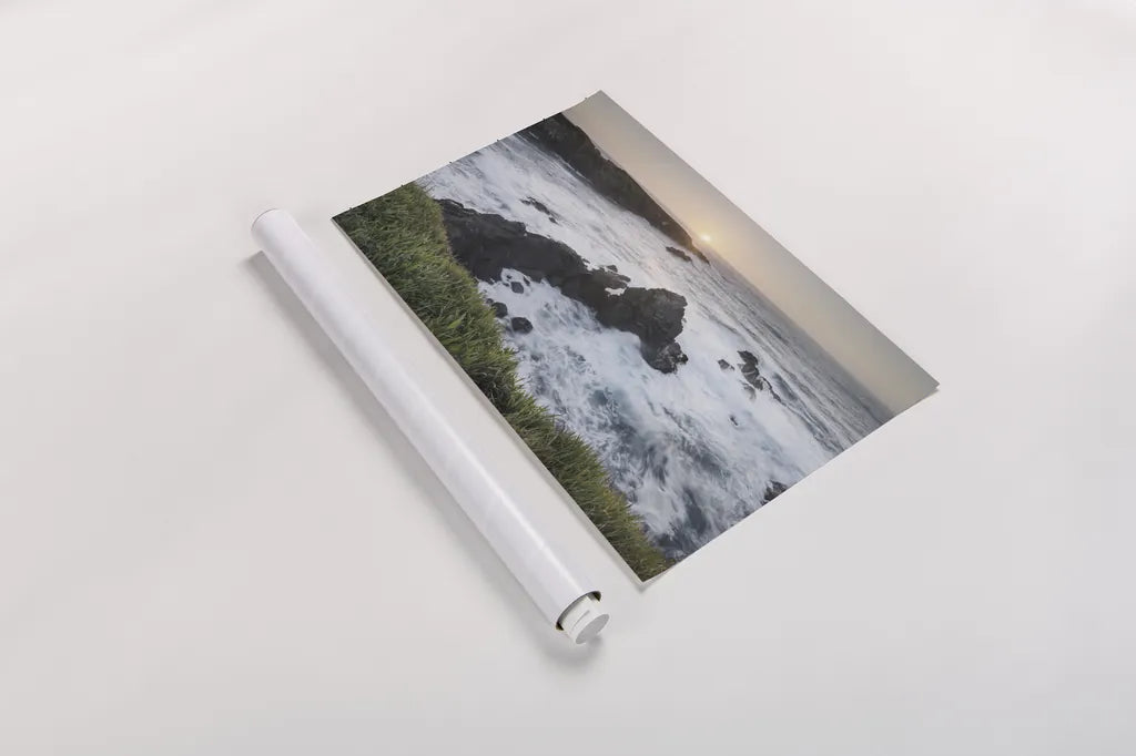 Mendocino Coast by Alan Majchrowicz. shown as a rolled paper print. Available as archival giclee rolled canvas, fine art paper, or poster print. SKU 36197i.