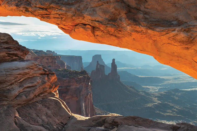 Mesa Arch Canyonlands National Park by Alan Majchrowicz. SKU 80815i. Archival Giclee Fine art print for wall decor.